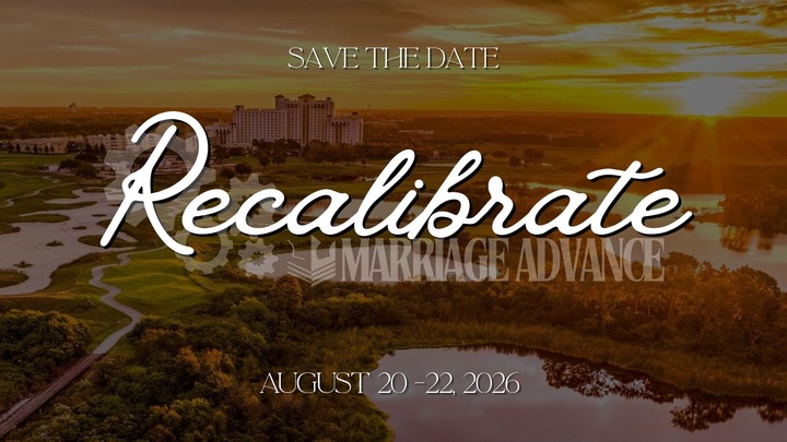 Recalibrate Marriage Advance 2026
